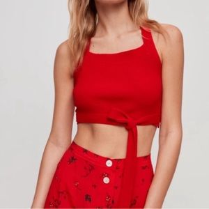 Wilfred Red Cayenne Top